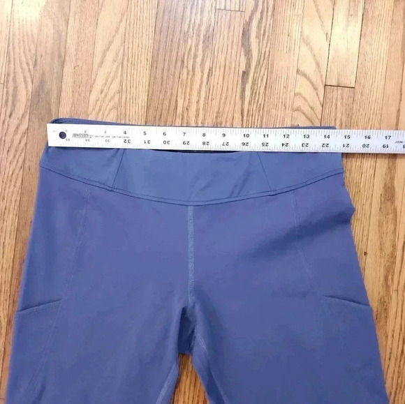 Patagonia Women's Leggings Size M Activewear Gym Blue - Picture 6 of 8